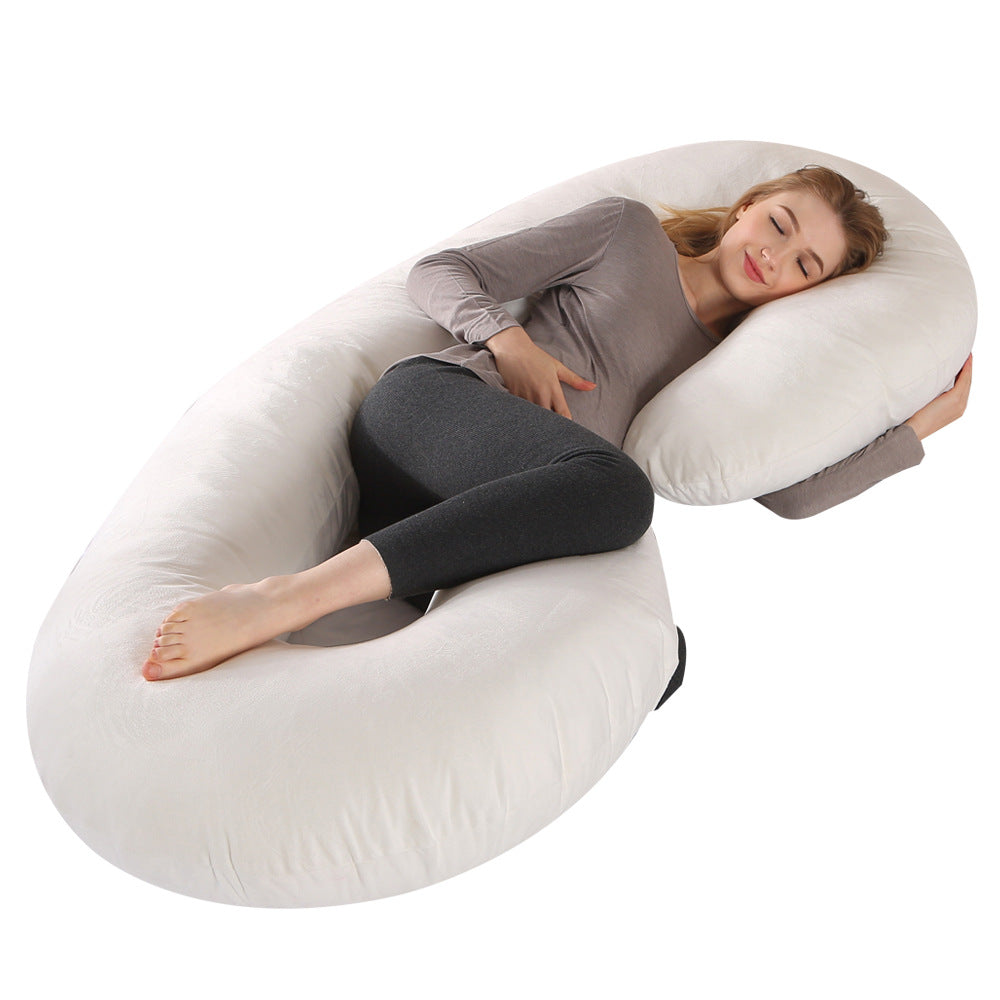c shaped pillow for pregnancy