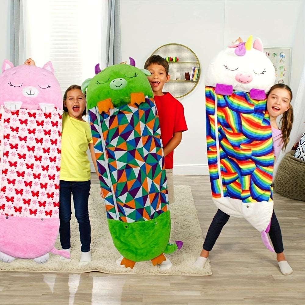 Kids Plush Sleeping Bag