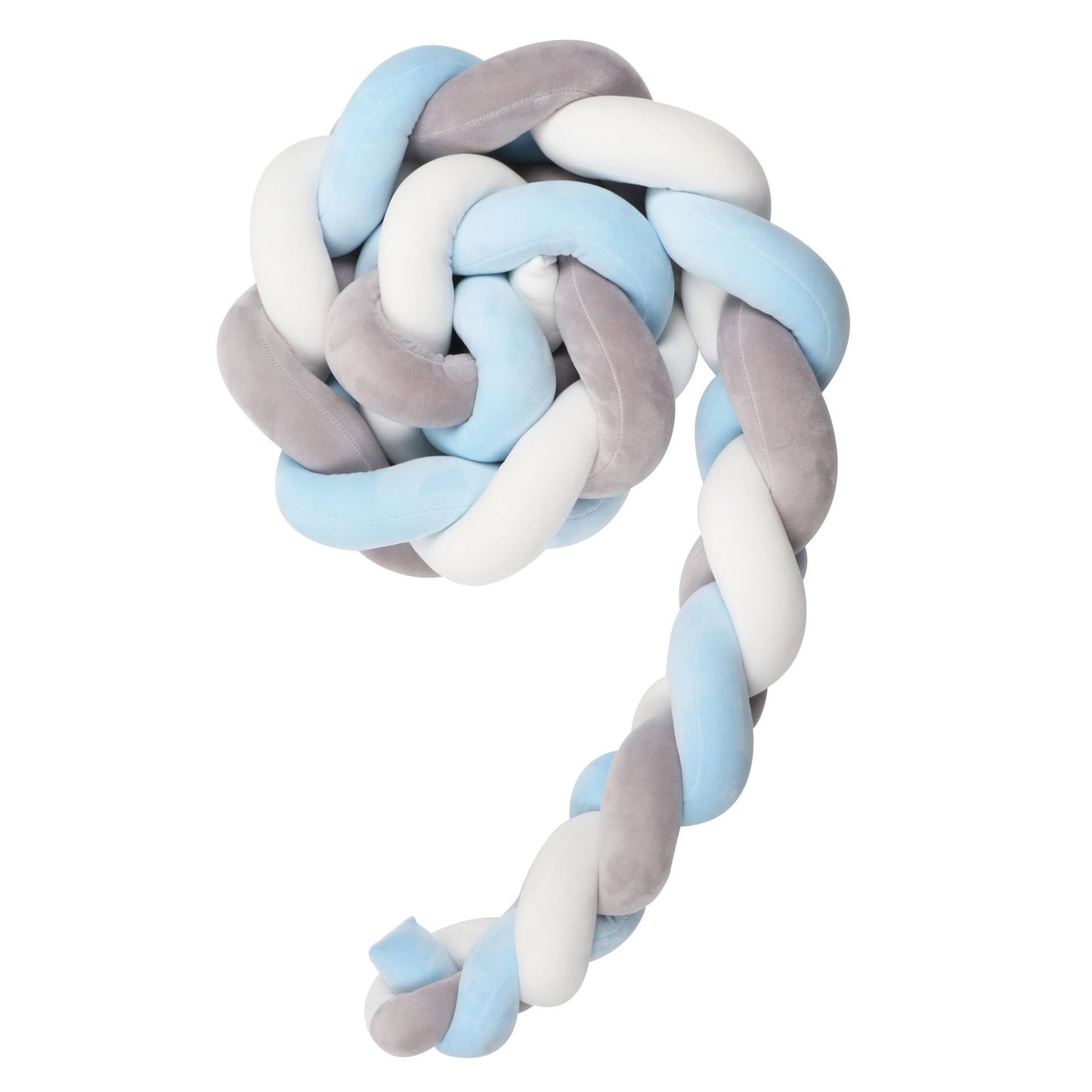 Braided Cot Bumper Baby Crib Protector