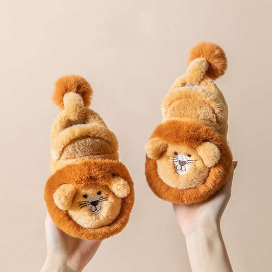 Lion Plush Slipper