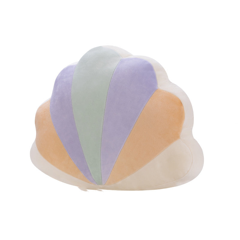 Girly Heart Rainbow Plush Pillow