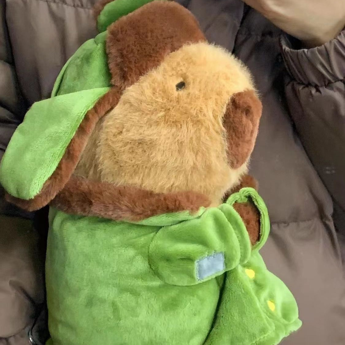 Capybara Jacket Plush Toy