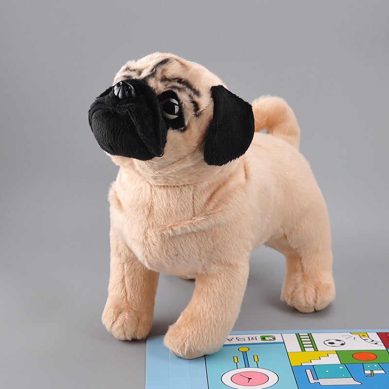 Simulation Pug Plush Toy
