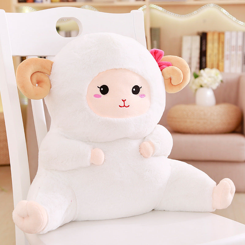 Reading Lumbar Support Plush Pillow
