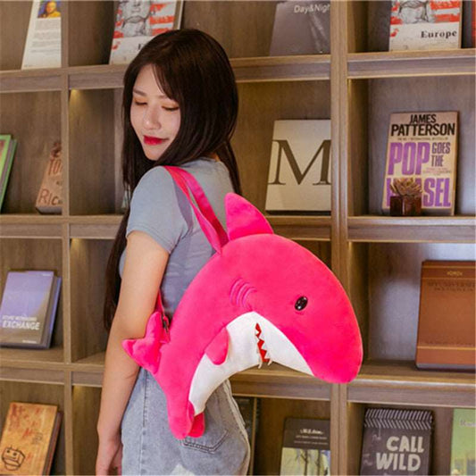 Shark Plush Backpack
