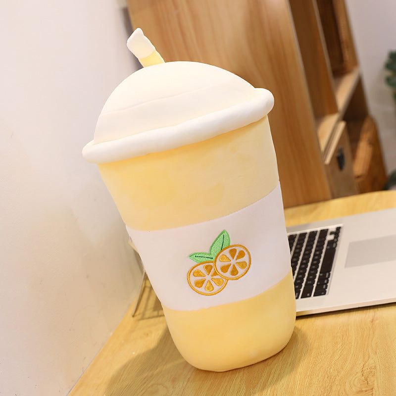 Cute Milk Tea Cup Plush Toy
