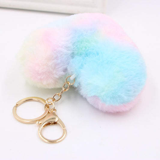 fluffy keyring