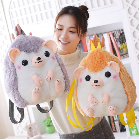 Hedgehog Plush Backpack