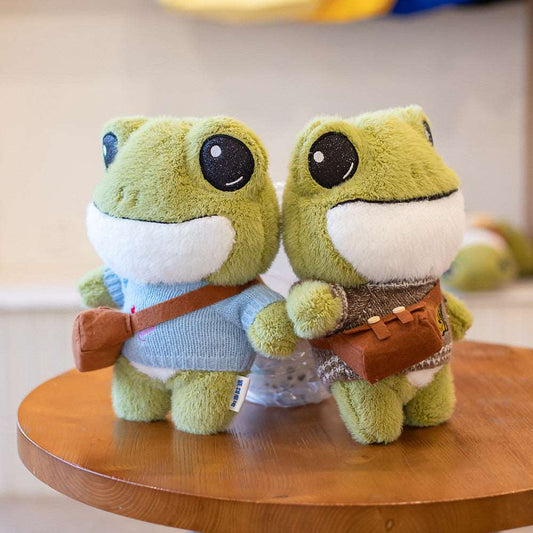 Hop into Joy with Our Cute Little Frog Plushie