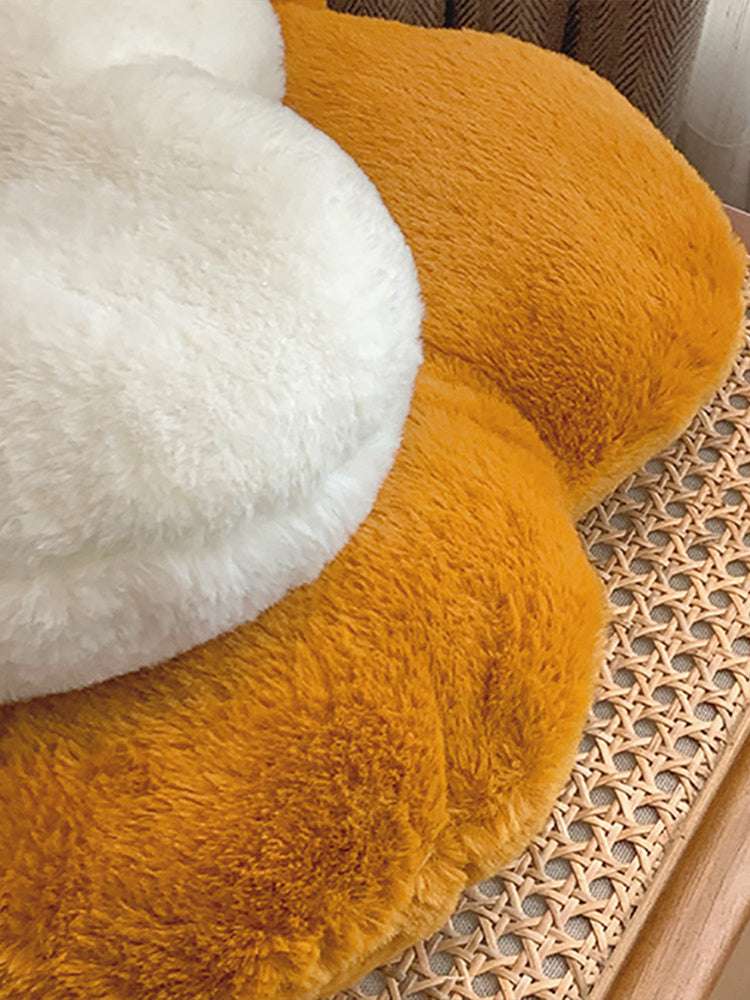 Fluffy Sunflower Seat Cushion