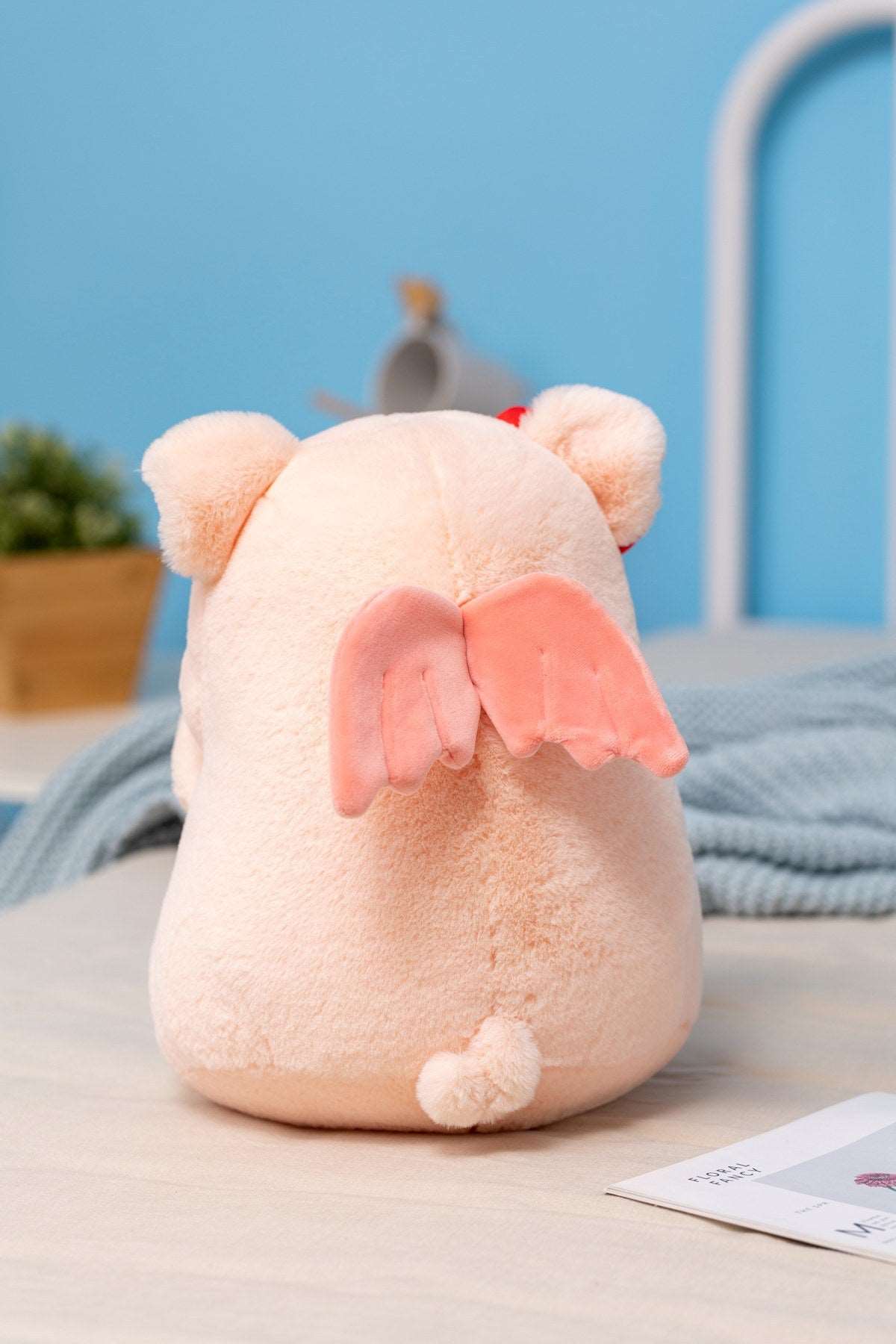 Angelic Piggy Plush Toy