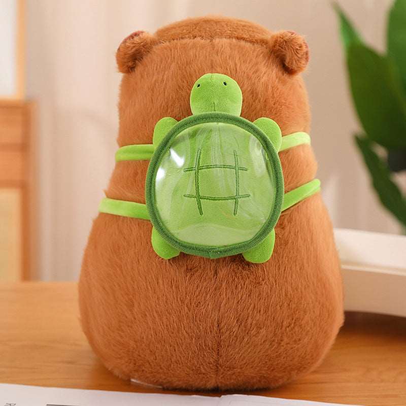 Stuffed Capybara plush with Backpack