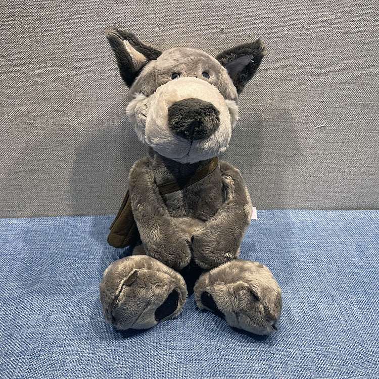 Wolf Velvet Doll Ragdoll