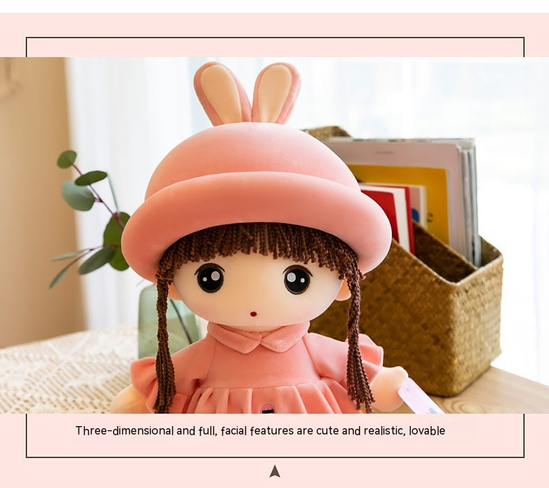 Rabbit Ear Sweetheart Plush Doll