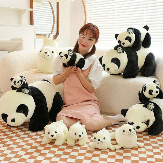 Panda Polar Bear Plushie