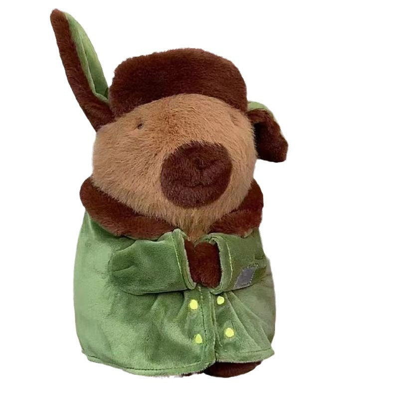 Capybara Jacket Plush Toy