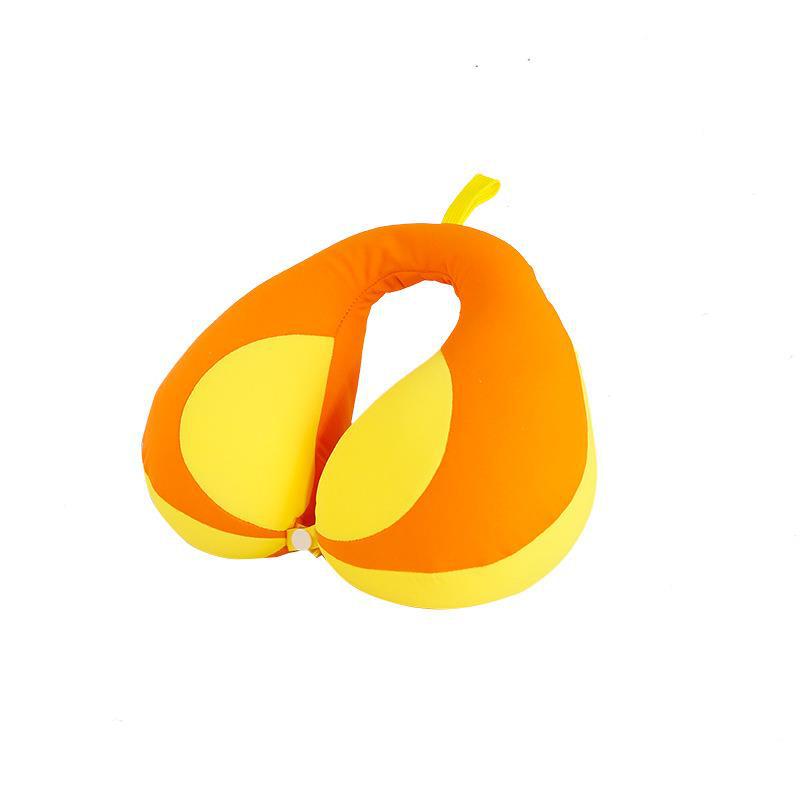 Yellow U-shape Kids Neck Pillow