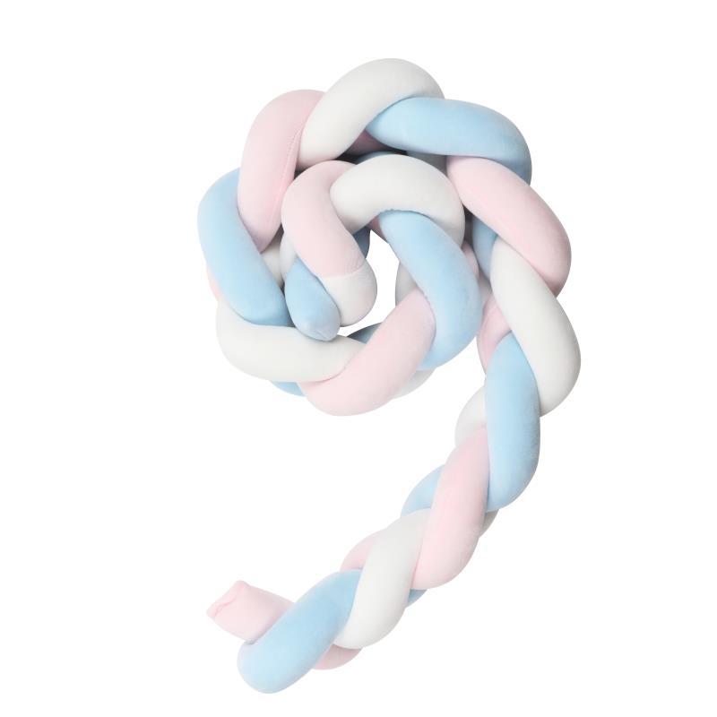 Braided Cot Bumper Baby Crib Protector