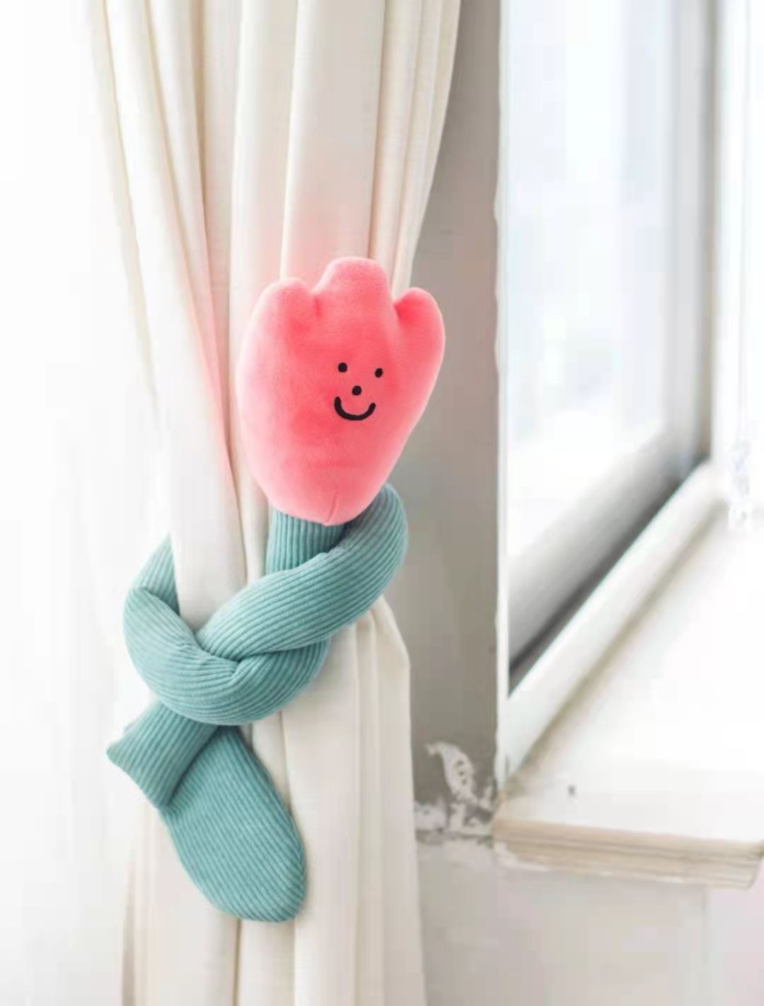 Plush Curtain Tieback