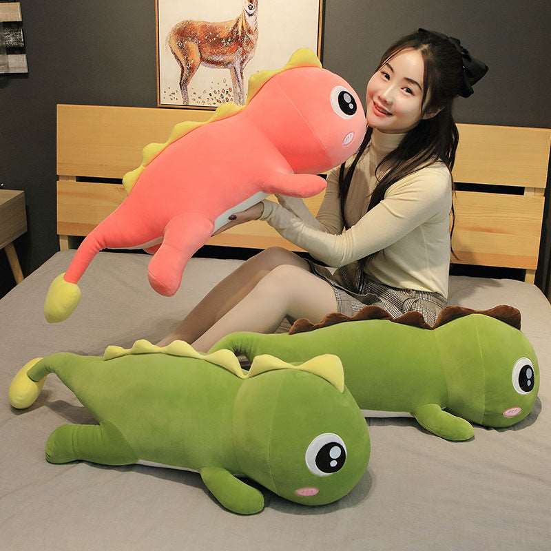 Dinosaur plush pillow
