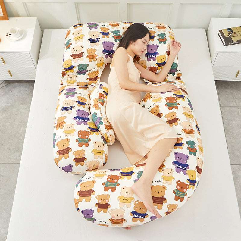 g shaped pregnancy pillow