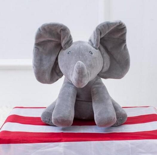 Singing Elephant Animated Plush Toy