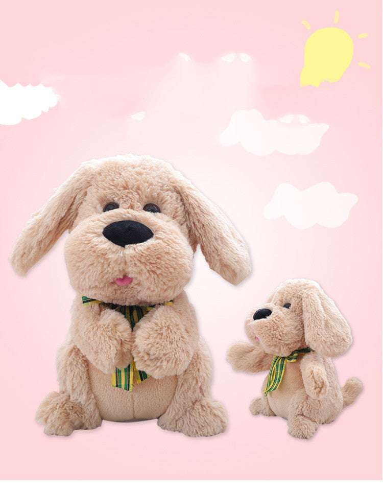 Interactive Dog Plush Toy