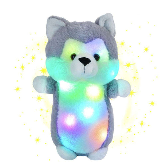 grafix night light cuddly projector plush