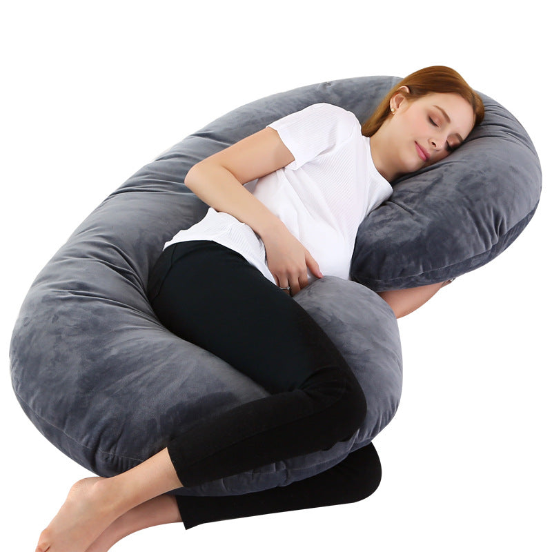 c shaped maternity pillow