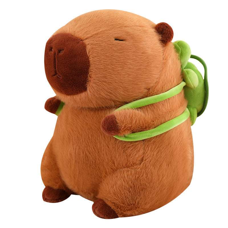Stuffed Capybara plush with Backpack