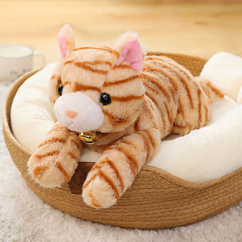 Simulation Cuddly Pillow Cat Plush