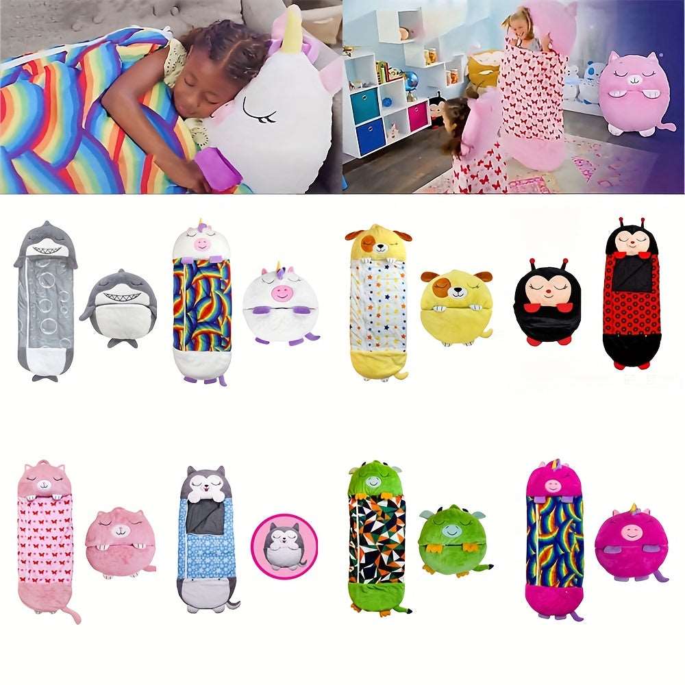 Kids Plush Sleeping Bag