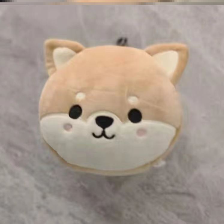 Relaxeazzz Plush Round Travel Pillow