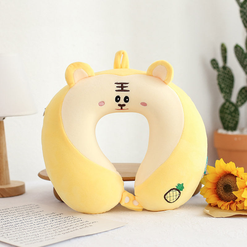 Memory Foam U-shaped Travel Pillow