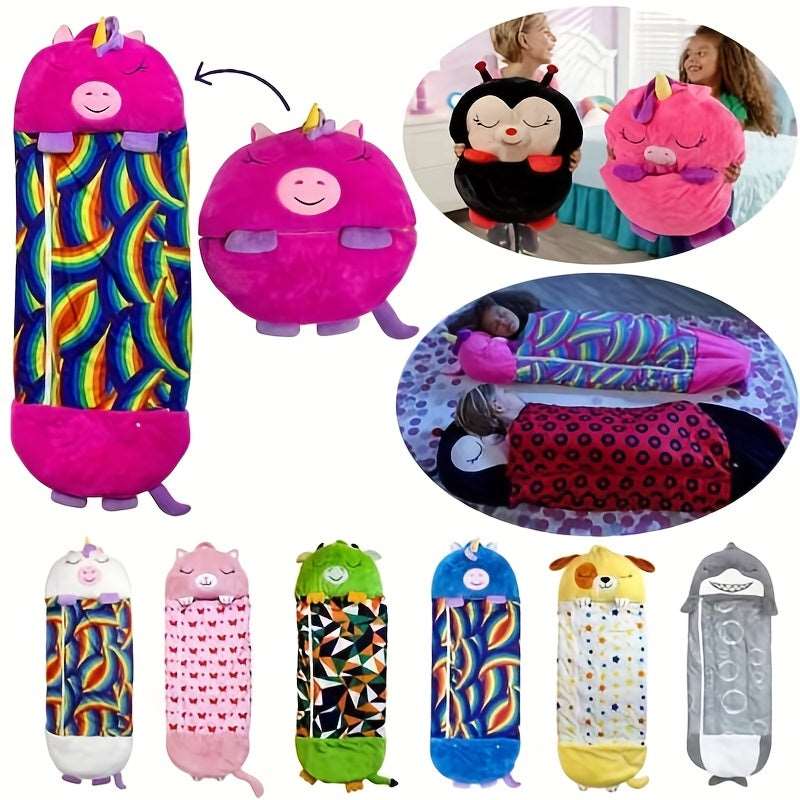 Kids Plush Sleeping Bag
