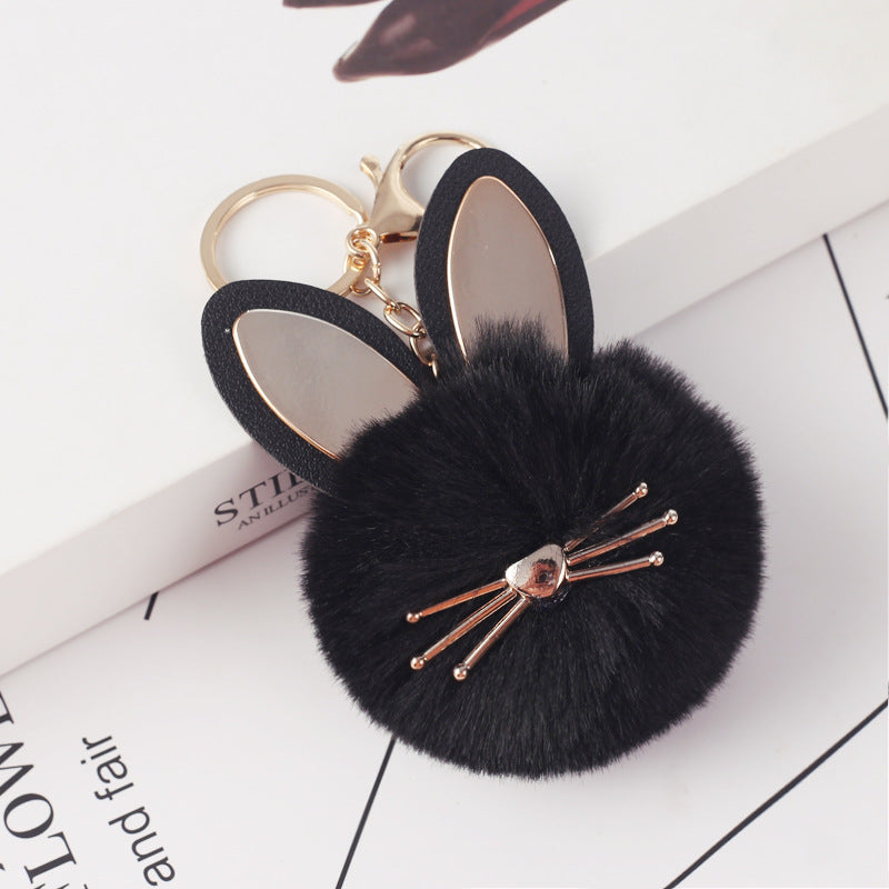 fluffy keyring