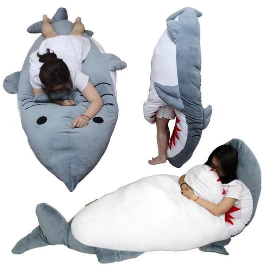 Shark Sleeping Bag Plush Toy
