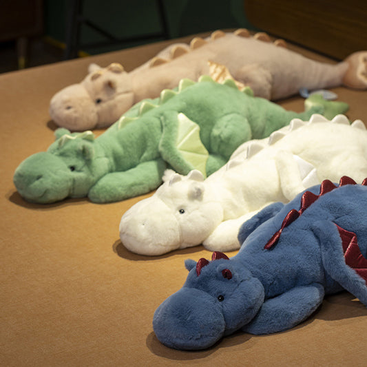 Lying Little Flying Dragon Plush Toy-Large Dinosaur Sleeping Doll Pillow