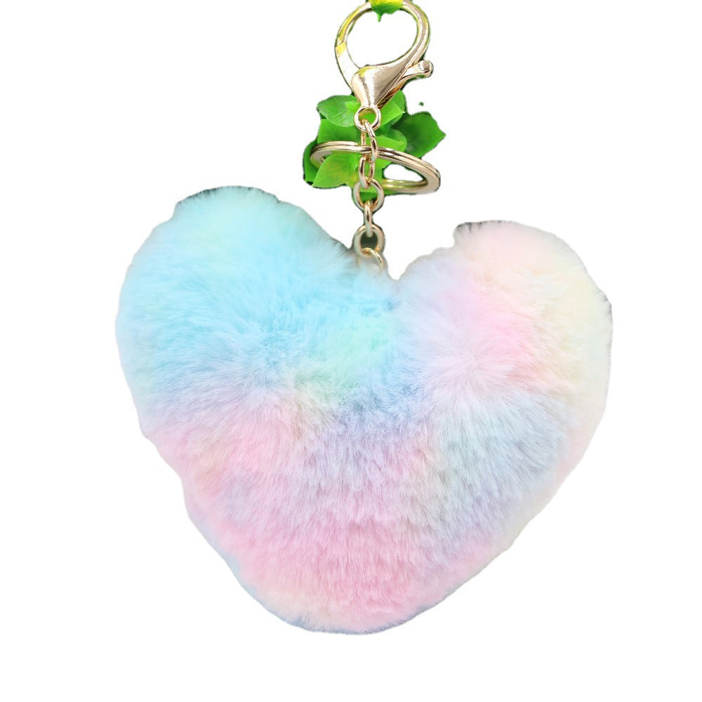 pom pom key rings