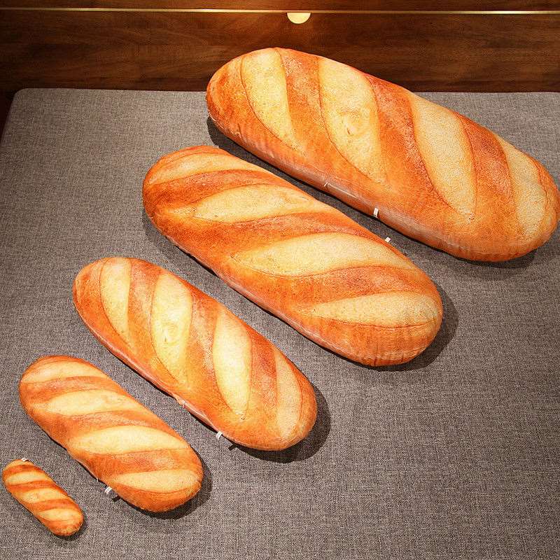Adorable Bread Plush Pillow