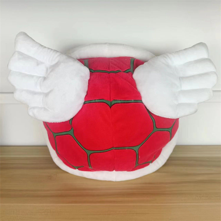 Plush Turtle Shell Backpack for Kids