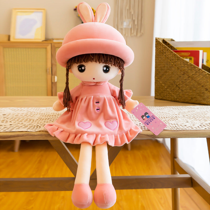 Rabbit Ear Sweetheart Plush Doll
