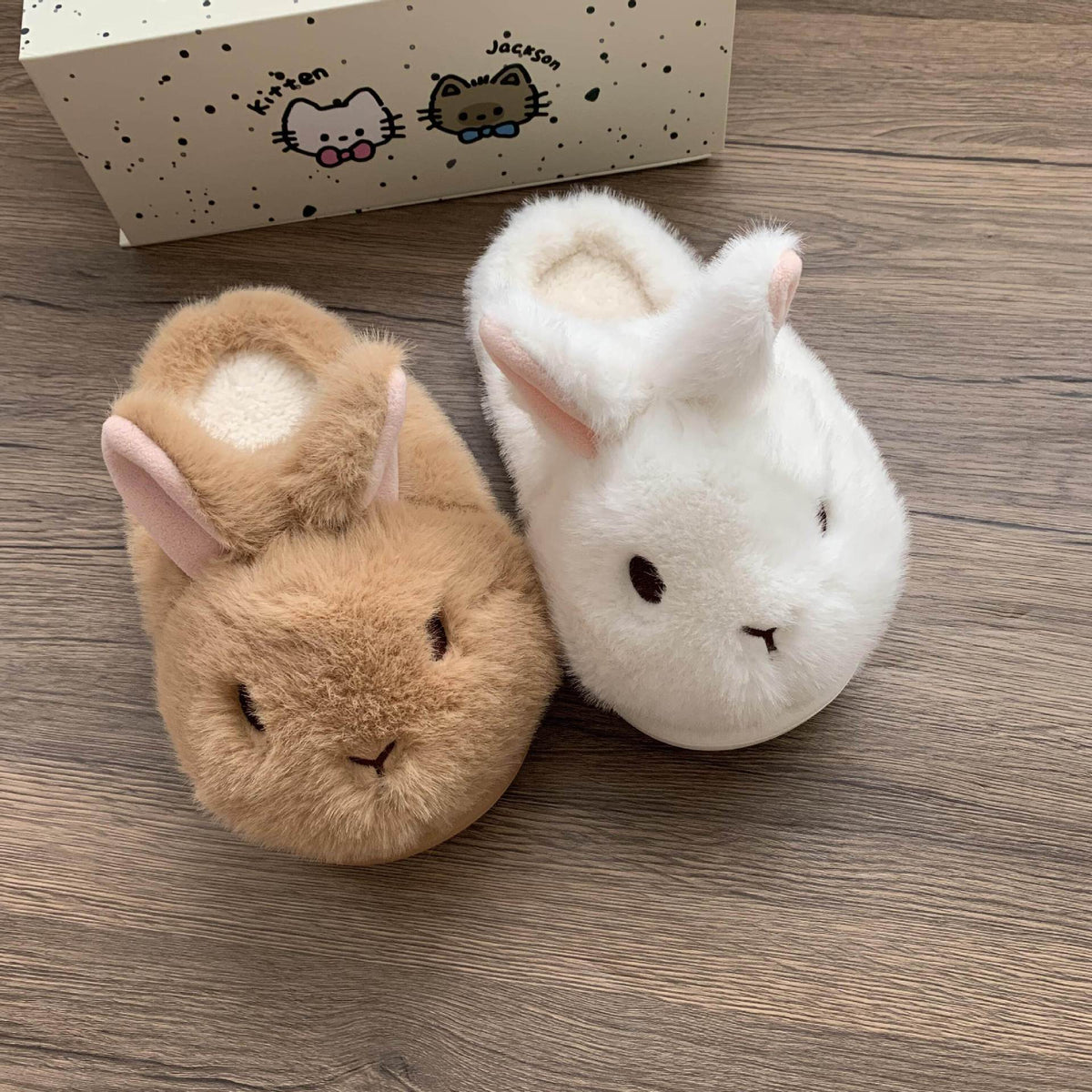 Fluffy Bunny Plush Slippers product photo 8