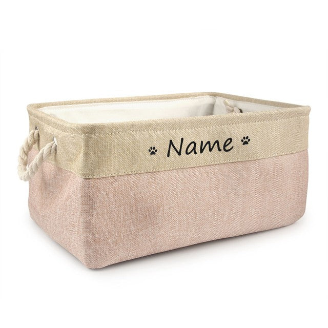 Personalized Pet Storage Box