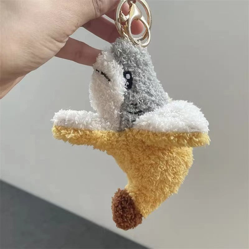 Shark Banana Doll Doll Pendant Pillow Plush Toy
