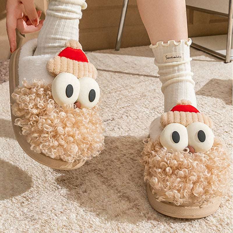 Bearded Santa Claus Cosy Comfort Slippers