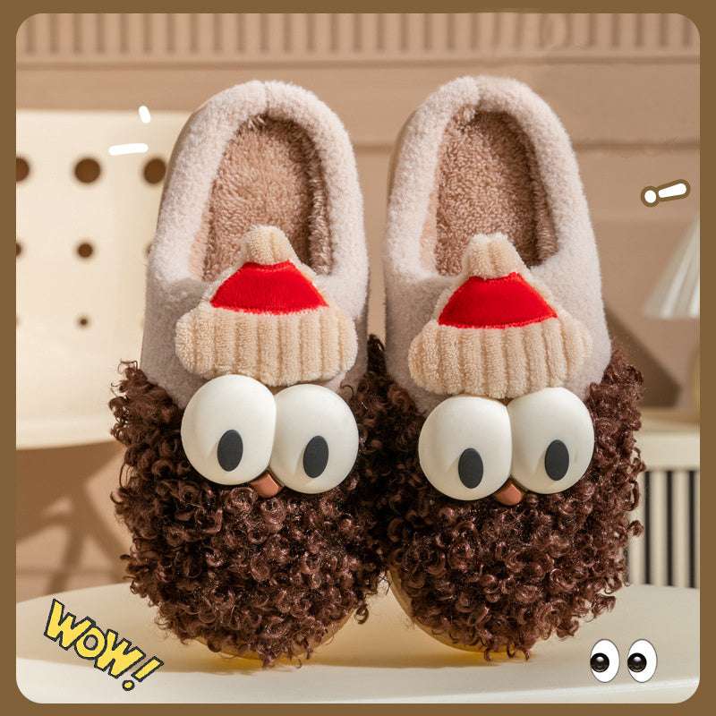 Bearded Santa Claus Cosy Comfort Slippers