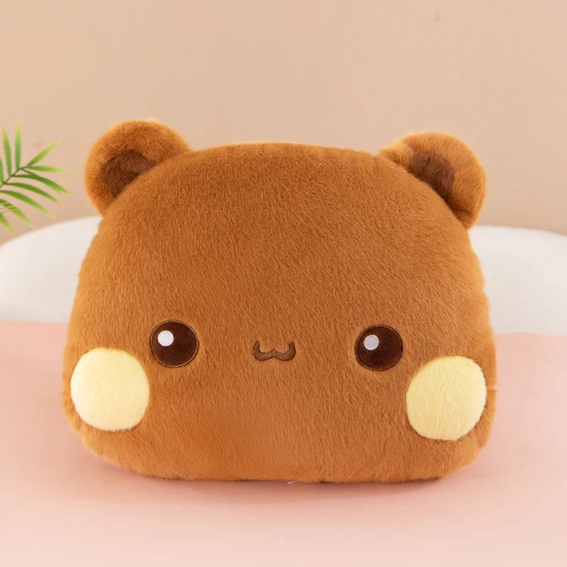 Bubu Dudu Panda Plush Pillow Brown