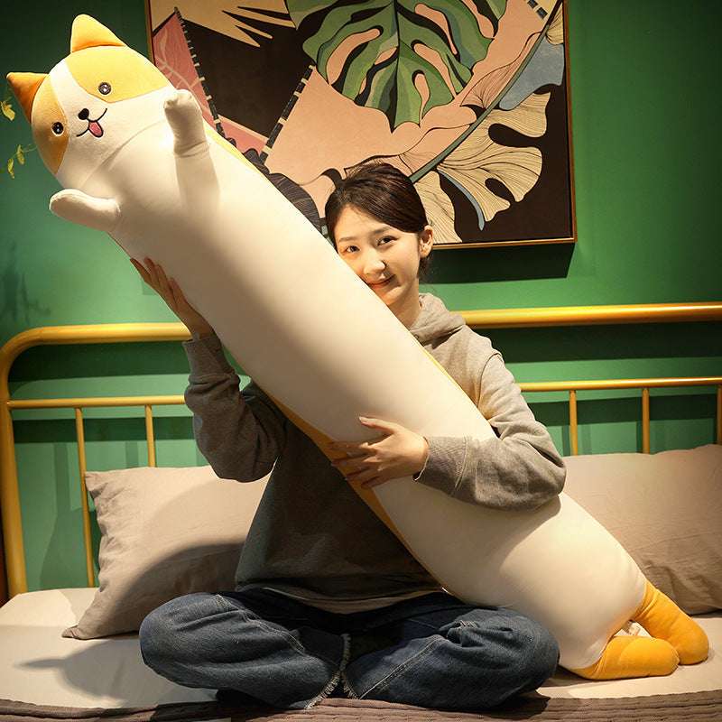 Long cat Plush Pillow | Long sleeping Cushion Animal Plush Toy