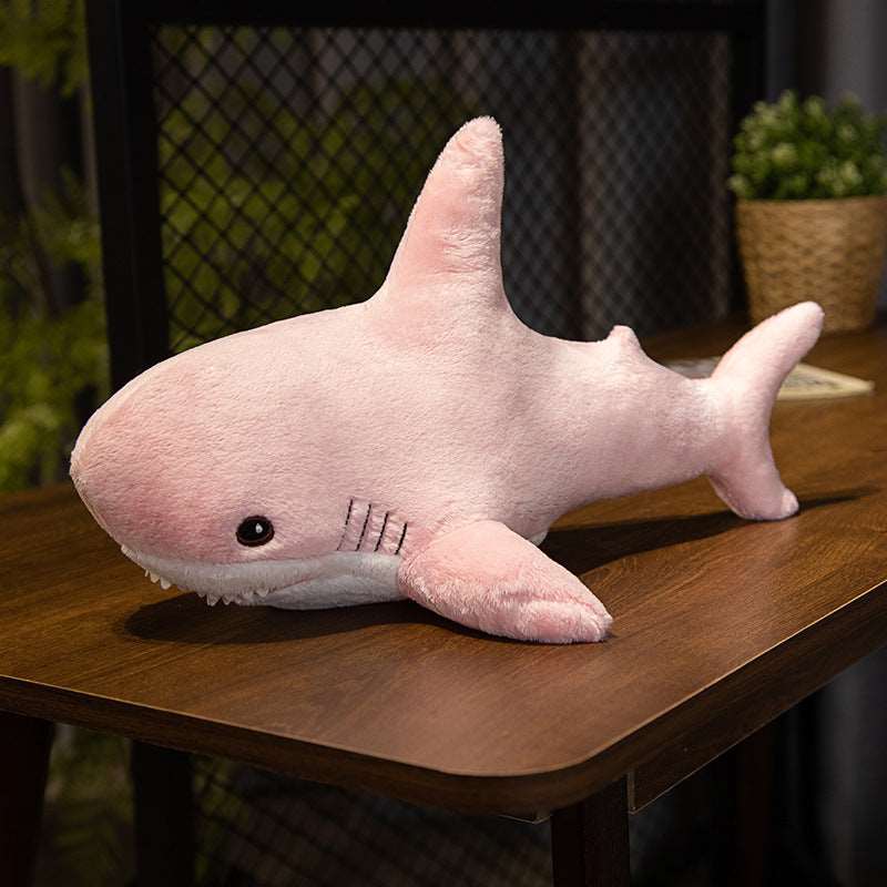 Coloured Shark Plush Toy